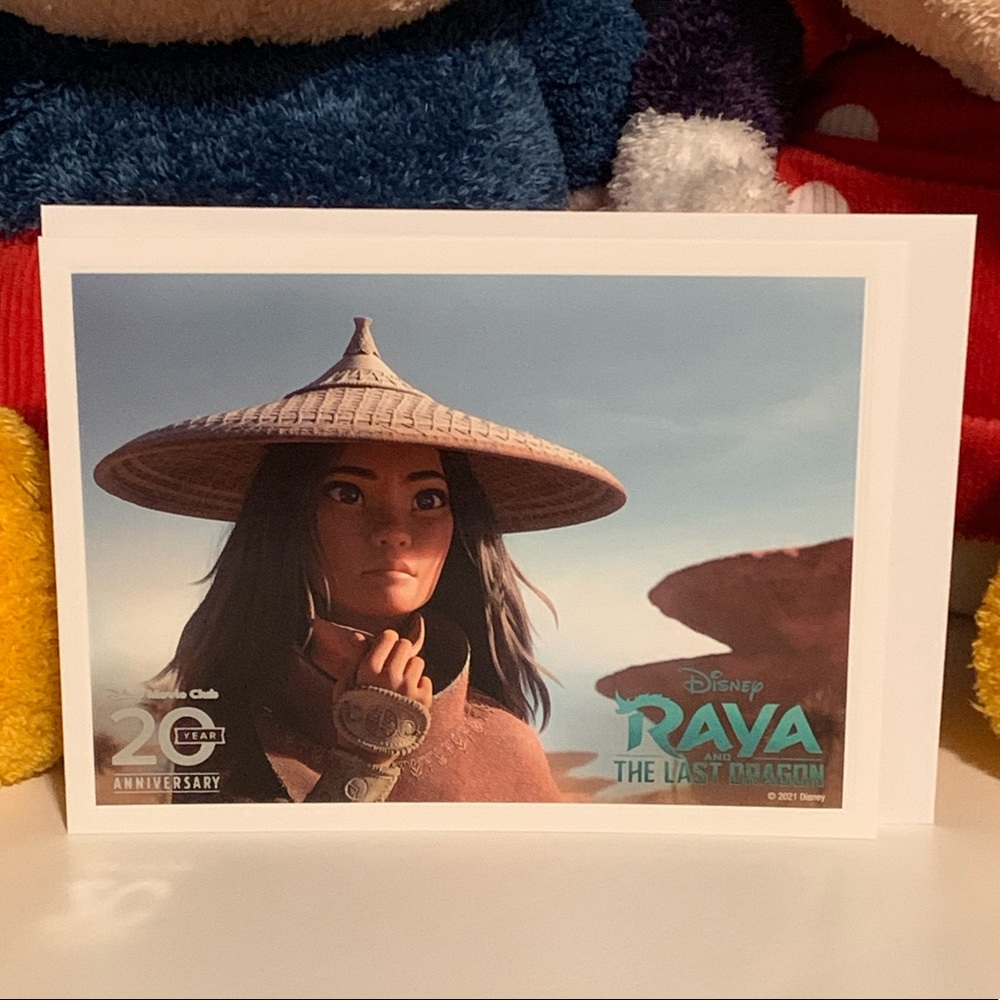 🌻 FREE w/ Purchase - Raya and the Last Dragon Lithograph